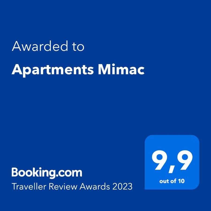 Apartments Mimac Omiš Exterior foto