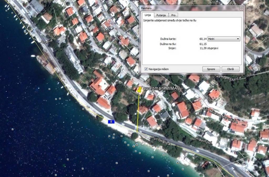 Apartments Mimac Omiš Exterior foto